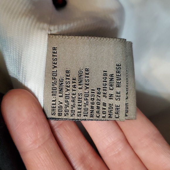 Rainforest Men's Black Jacket. Waterproof. Windproof. Men Size M. - Picture 7 of 14